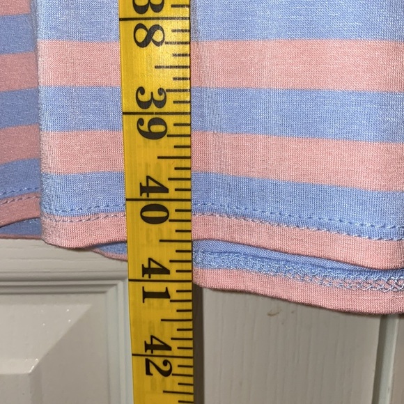 LuLaRoe woman’s striped dress Julia Size Medium - Picture 4 of 11